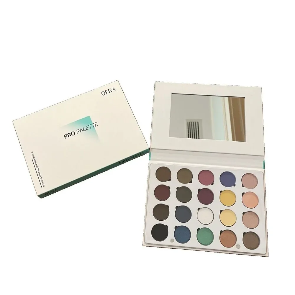 OFRA Cosmetics Pro Palette Eyeshadow Makeup Refillable 20 Shades with Mirror NEW